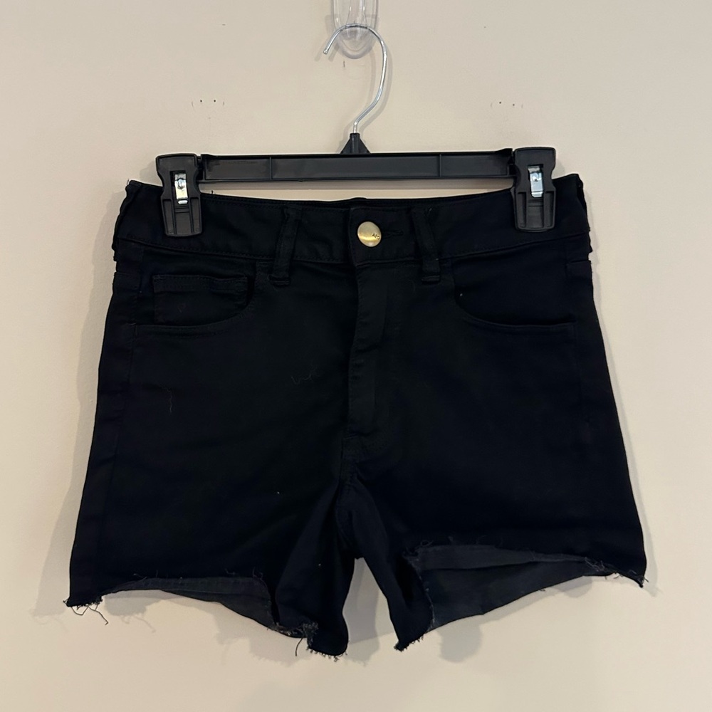 American Eagle, high-rise shorts, size 6